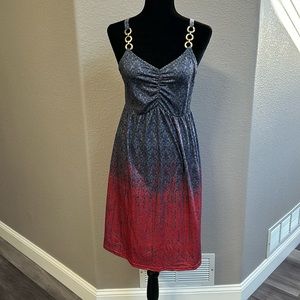 NWT Soesdemo Size Medium 2 Tone Dress Size M